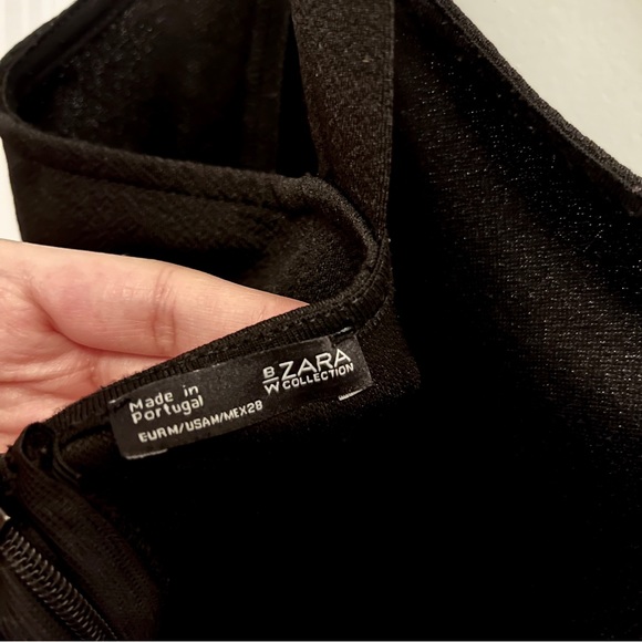 Zara Black Cutout Culotte Jumpsuit - Picture 5 of 7